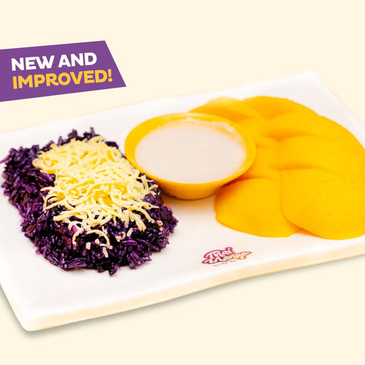 Ube Cheese Sticky Rice