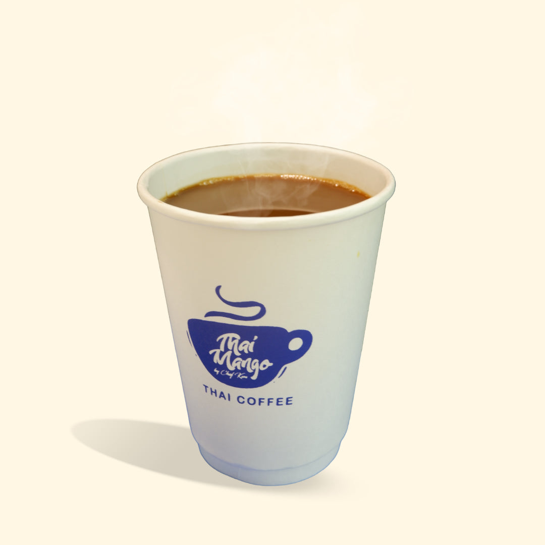 Hot Thai Coffee (Gafae Ron) Thai Mango