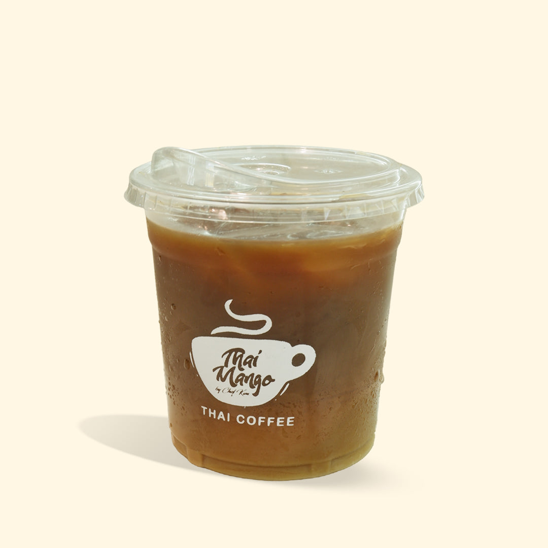 Ice Thai Coffee (Gafae Yen) Thai Mango