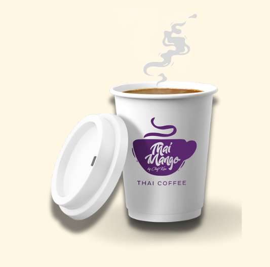 Hot Thai Coffee (Gafae Ron)